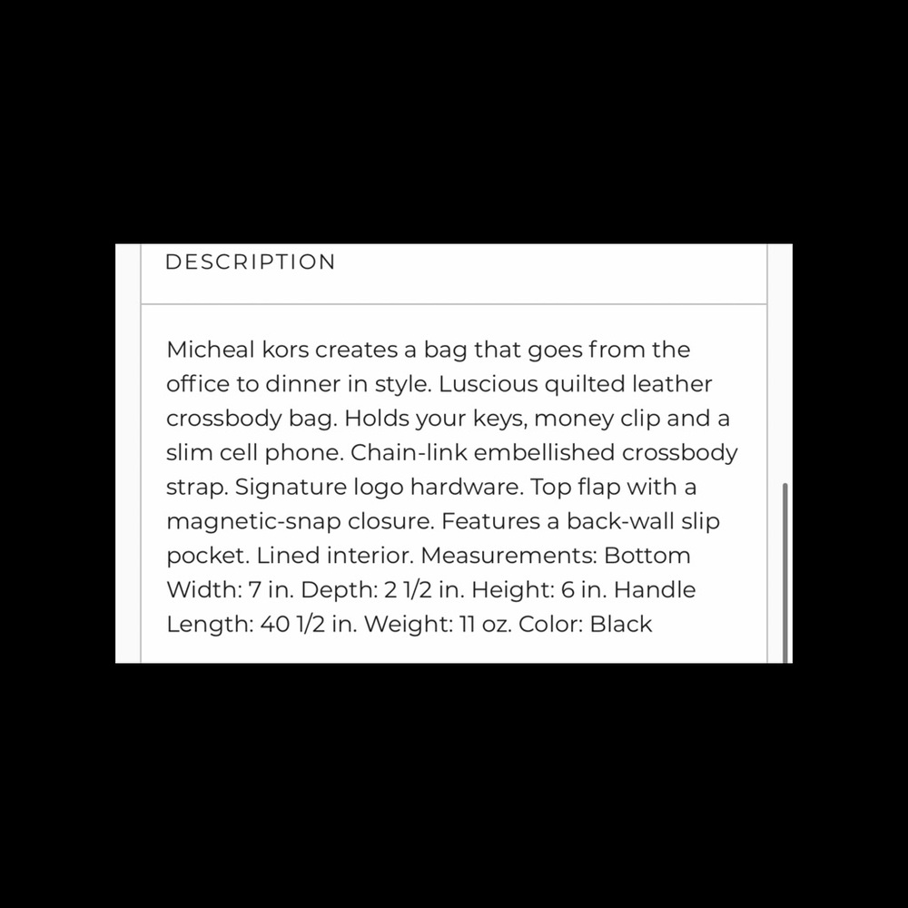 Michael Kors Fulton leather crossbody - Picture 4 of 4